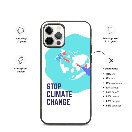 Nachhaltige iPhone-Hülle - Stop Climate Change